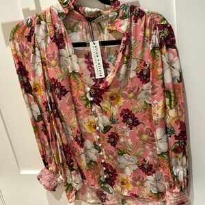 Brand new Alice and Olivia blouse